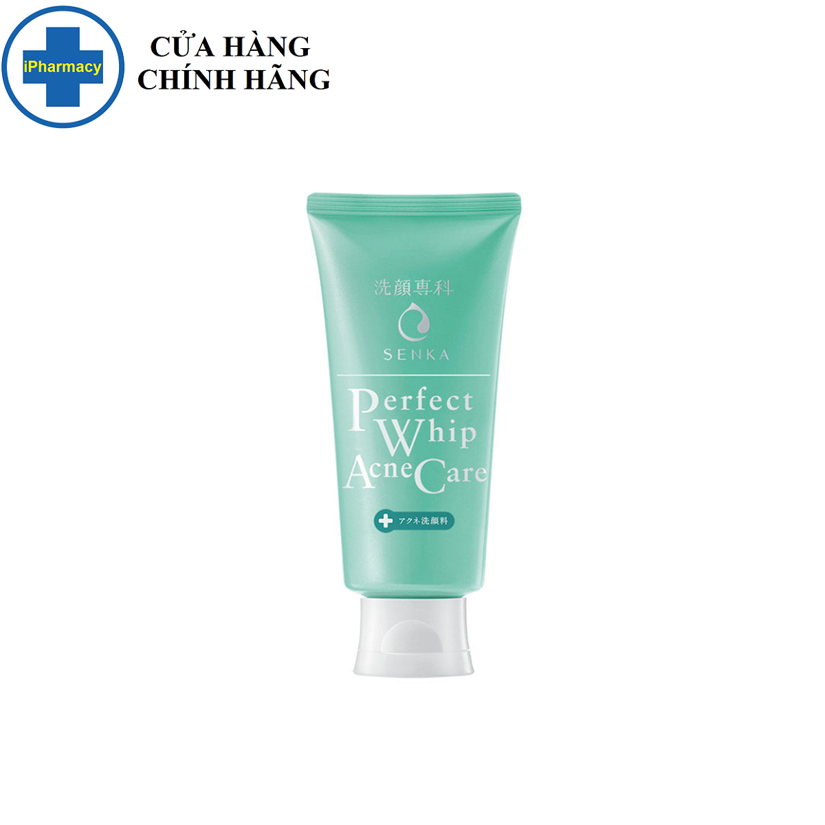 Sữa Rửa Mặt Senka Dành Cho Da Mụn 100g Perfect Whip Acne Care