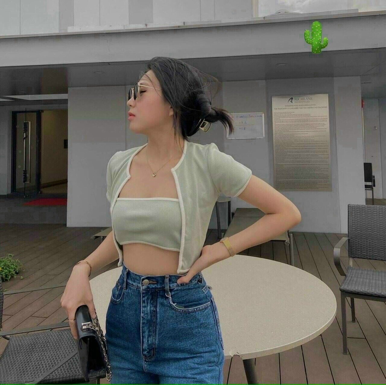 Sét Áo Croptop 2 in 1 Áo NGoài + Áo Ống croptop Siêu Xinh TTPK0130