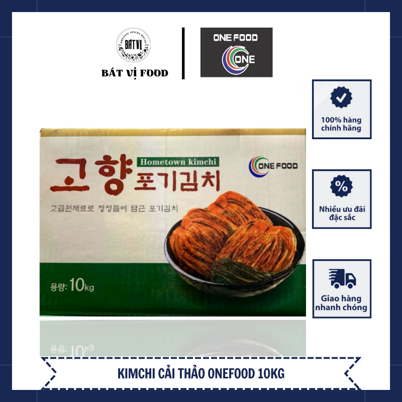 Kim chi cải thảo one food 10kg chuyên dành cho nhà hàng / chỉ giao thành phố chí mình