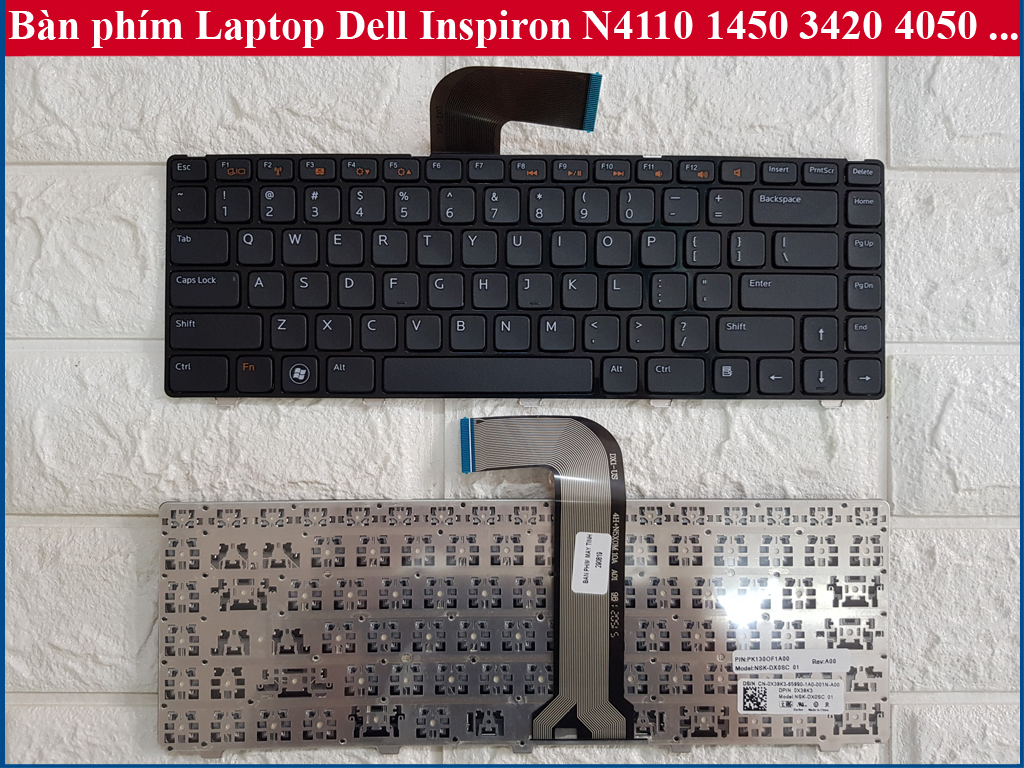 Bàn phím laptop dell inspiron n4110 1450 3420 3450 3460 4050 5520 5050 1440