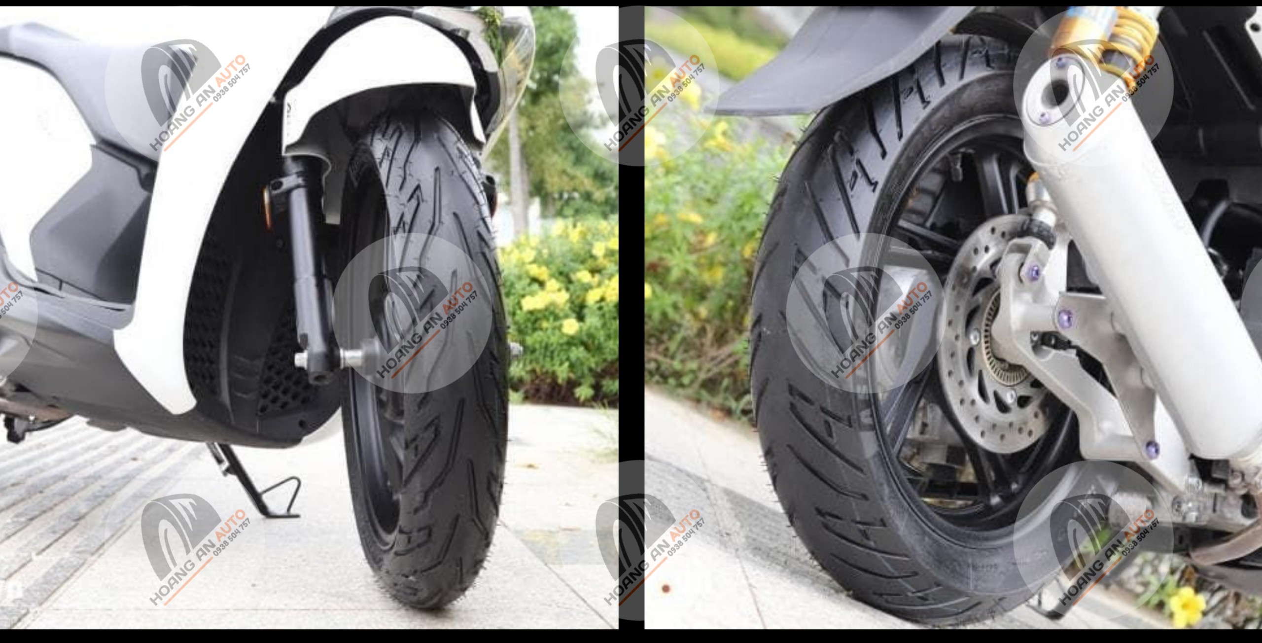 (Giá khuyến mãi cực shock) Vỏ lốp xe Aspira Sportivo cho Honda SH125 150, size 100/80-16 và 120/80-16 hàng nhập khẩu Indonesia.
