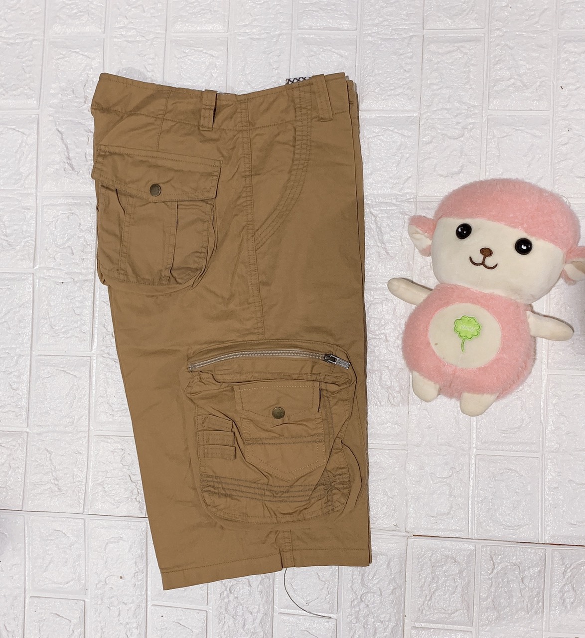 QUẦN SHORT NAM KAKI TÚI HỘP TRƠN 8 TÚI giá sĩ tận xưỡng SIZE 28 đến 36