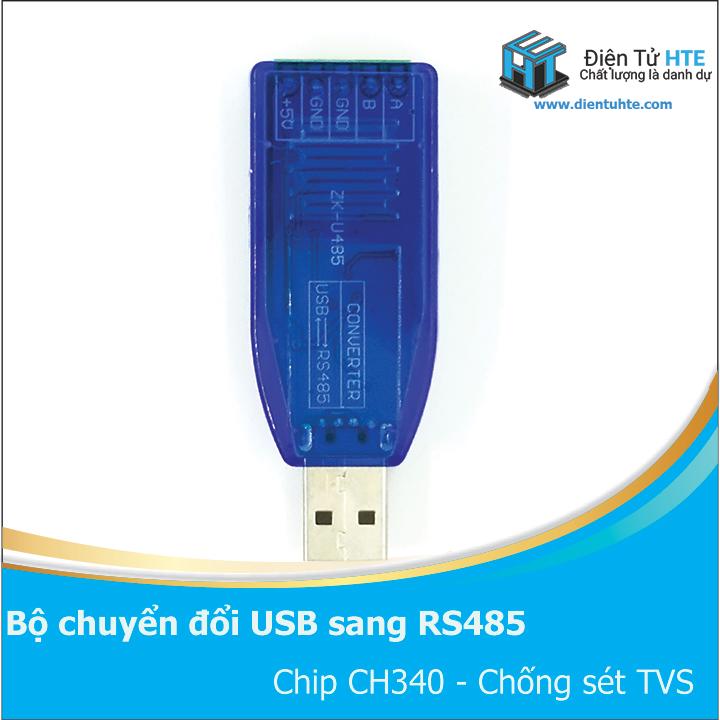 Bộ chuyển đổi usb sang rs485 tvs - ch340
