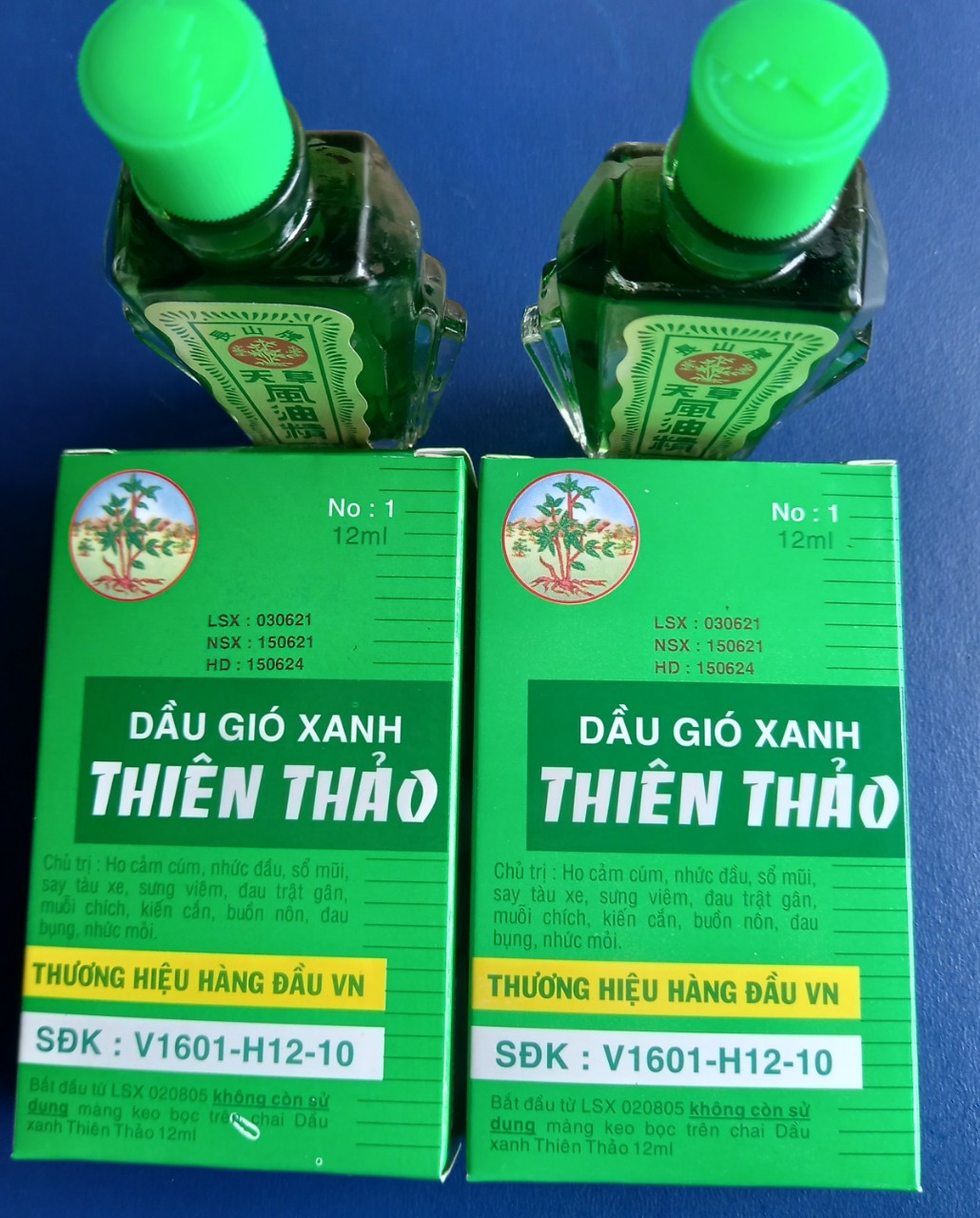 Dầu gió xanh thiên thảo