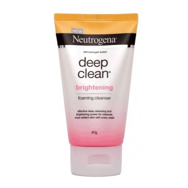 Sữa rửa mặt sạch sâu & sáng da Neutrogena Deep Clean Brightening Foaming Cleanser 40g