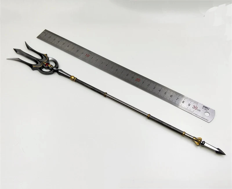 Trong Kho 16 Tbleague PL2020-173B Hiệp Sĩ Của Lửa Chiến Binh Bạc Phiên Bản Dài Spear Vũ Khí PVC Chất Liệu Cho Hành Động Búp Bê