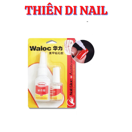 Keo bêtong WALOC đính đá, dán móng siêu bền chắc