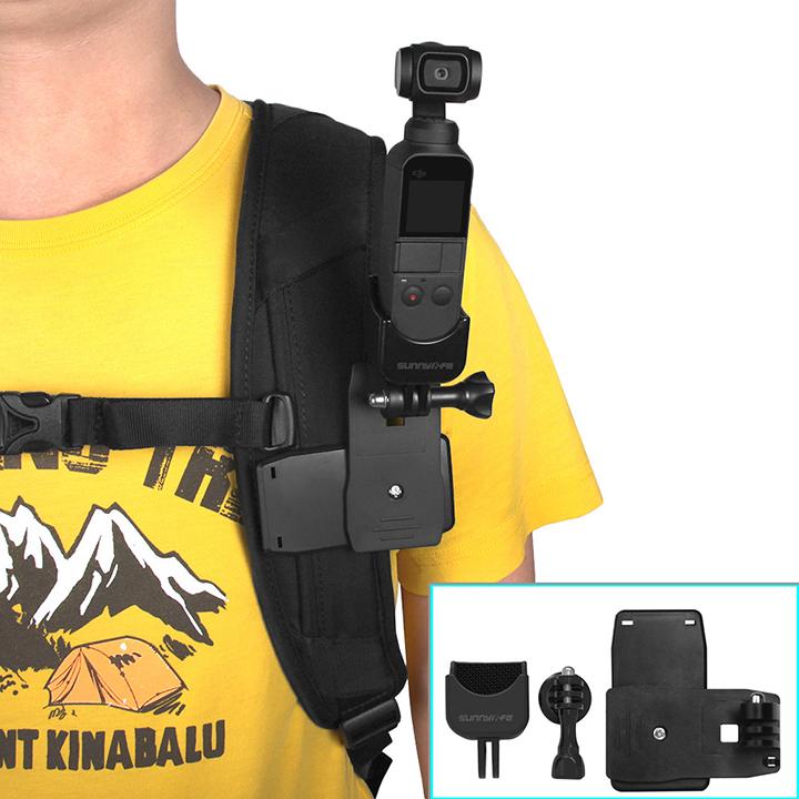 Phụ kiện kẹp ba lô xoay 360 độ cho OSMO POCKET