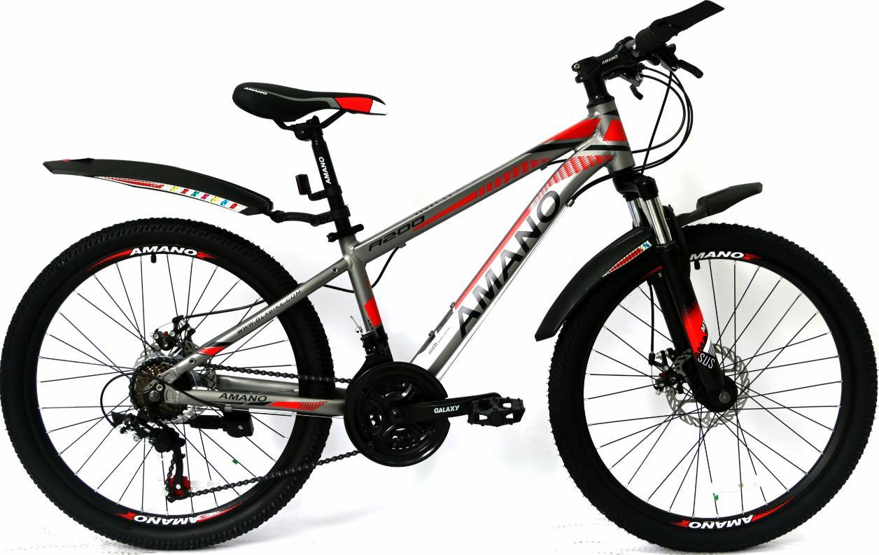 Xe đạp amano a200 cùng bộ quà khuyến mãi