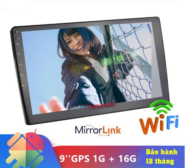 Màn Android 9 inch tích hợp GPS dẫn đường điều khiển ra lệnh bằng giọng nói... Bảo hành 12 tháng