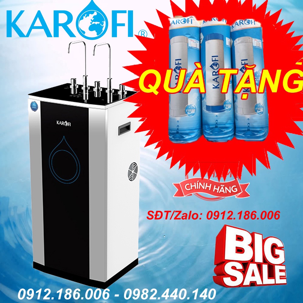 Máy lọc nước nóng lạnh karofi kad-d50 - hàng chính hãng