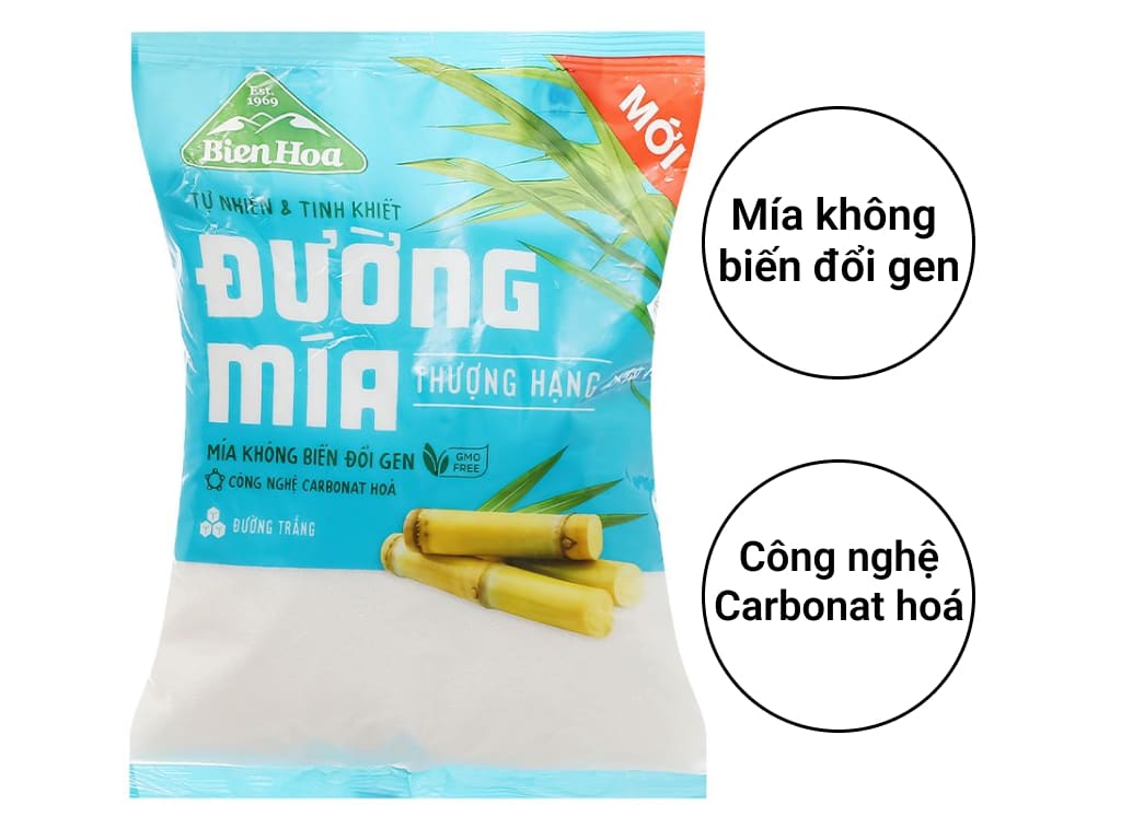Đường Mía trắng Biên Hòa gói 1kg