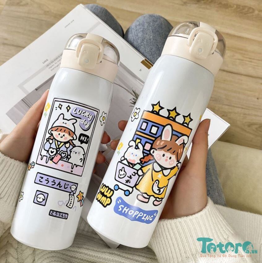 Bình giữ nhiệt inox Little Girl - 500ml