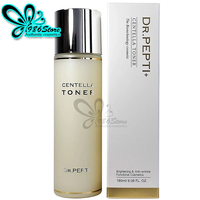 Nước hoa hồng dr.pepti centella toner 180ml hàn quốc