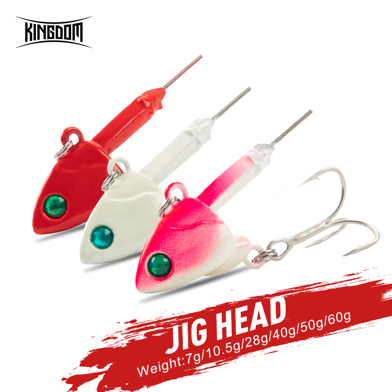 Kingdom mồi câu cá jig mồi cứng