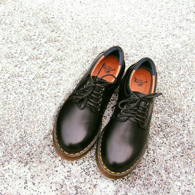 Giày Da Dr Martens Da Bò Đế Kếp Đệm Khí Bảo Hành 12 Tháng