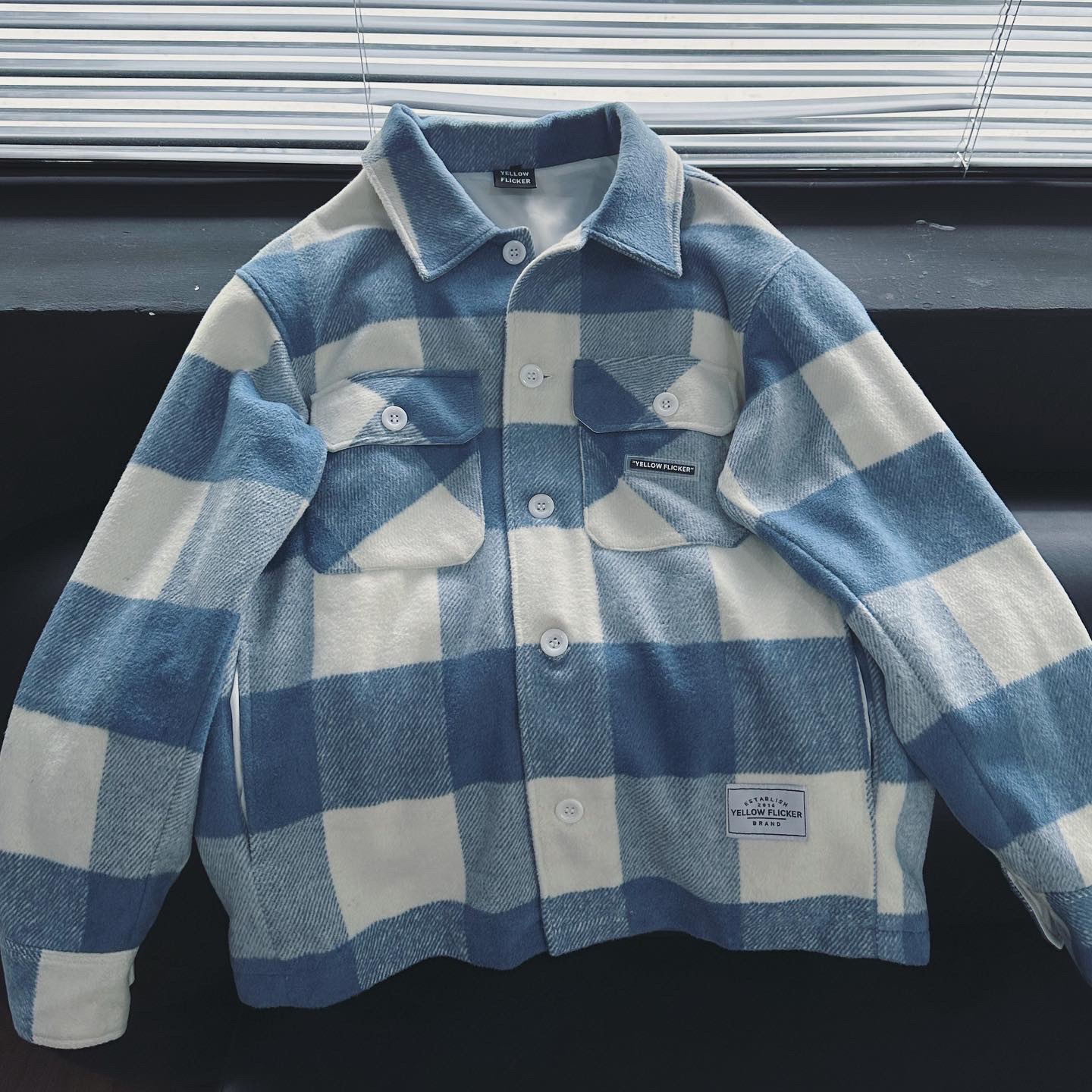 Áo khoác dạ hai lớp yellow flicker unisex