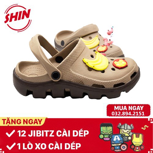 Dép Cross Dép Cross Quai Ngang Maicrossgb1 Tặng Thêm 12 Jibitz Cross