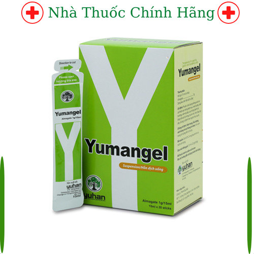 Yumangel sữa dạ dày chữ Y của Hàn Quốc- Hộp 20 gói . ch