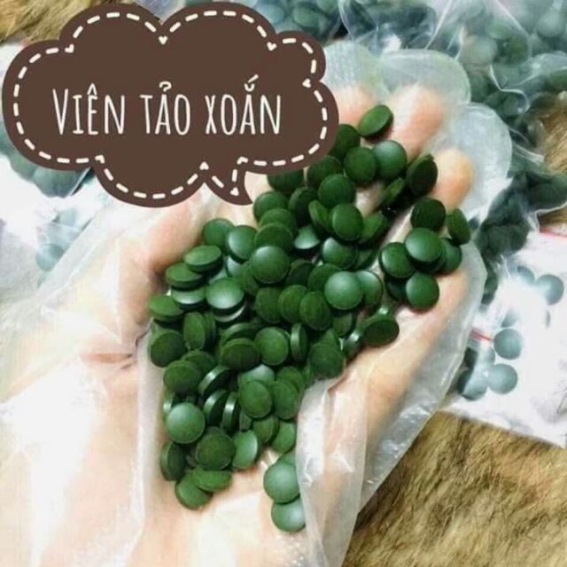 Lẻ 300 viên tảo xoắn spirulina cho mọi người uống thử hoặc đắp mặt - Hàng nội địa Nhật Chính Hãng