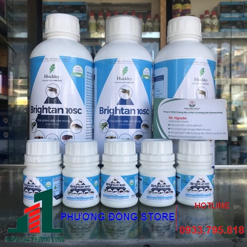 Thuốc diệt muỗi và côn trùng Brightan - Chai 1 lít