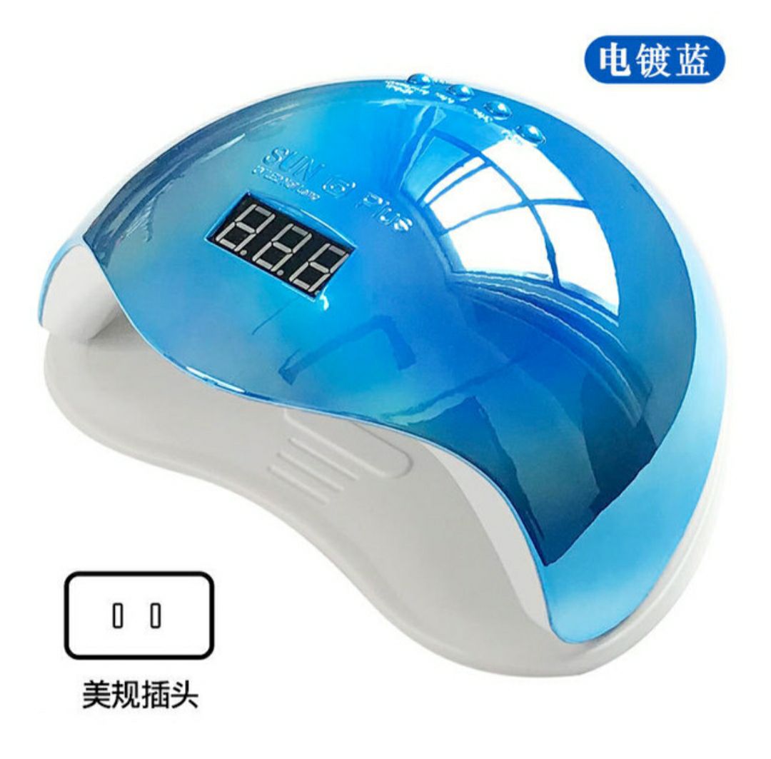 Máy hơ gel 72w 30 bóng đèn led máy màu xanh