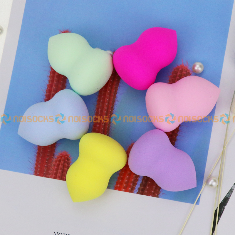 Mút trang điểm tán kem nền, phấn nền mềm mịn hình hồ lô giọt nước, Không Chứa Cao Su, nhiều màu sắc, siêu tiện dụng