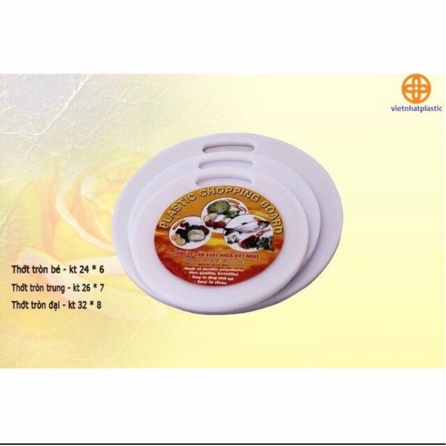 Thớt Nhựa Tròn Việt Nhật