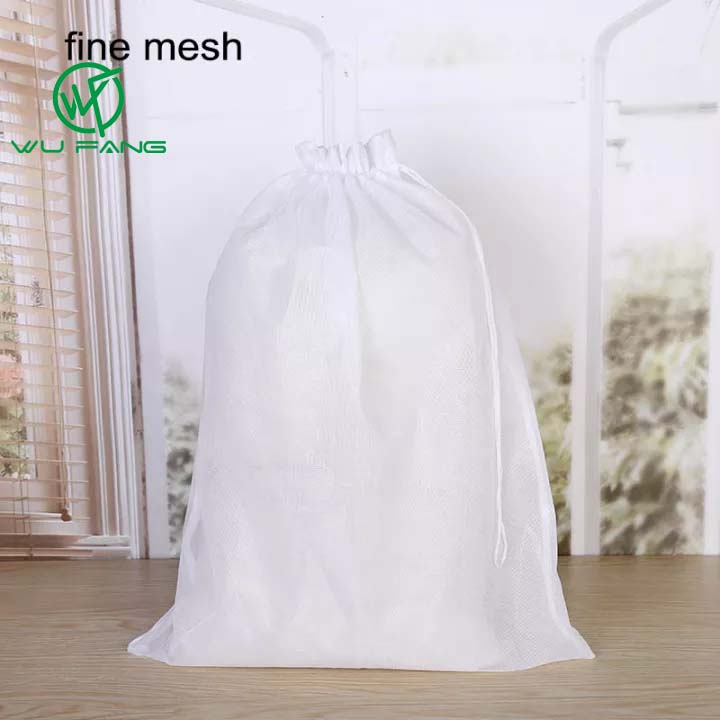 WU FANG túi lưới giặt đồ có dây rút-INTL