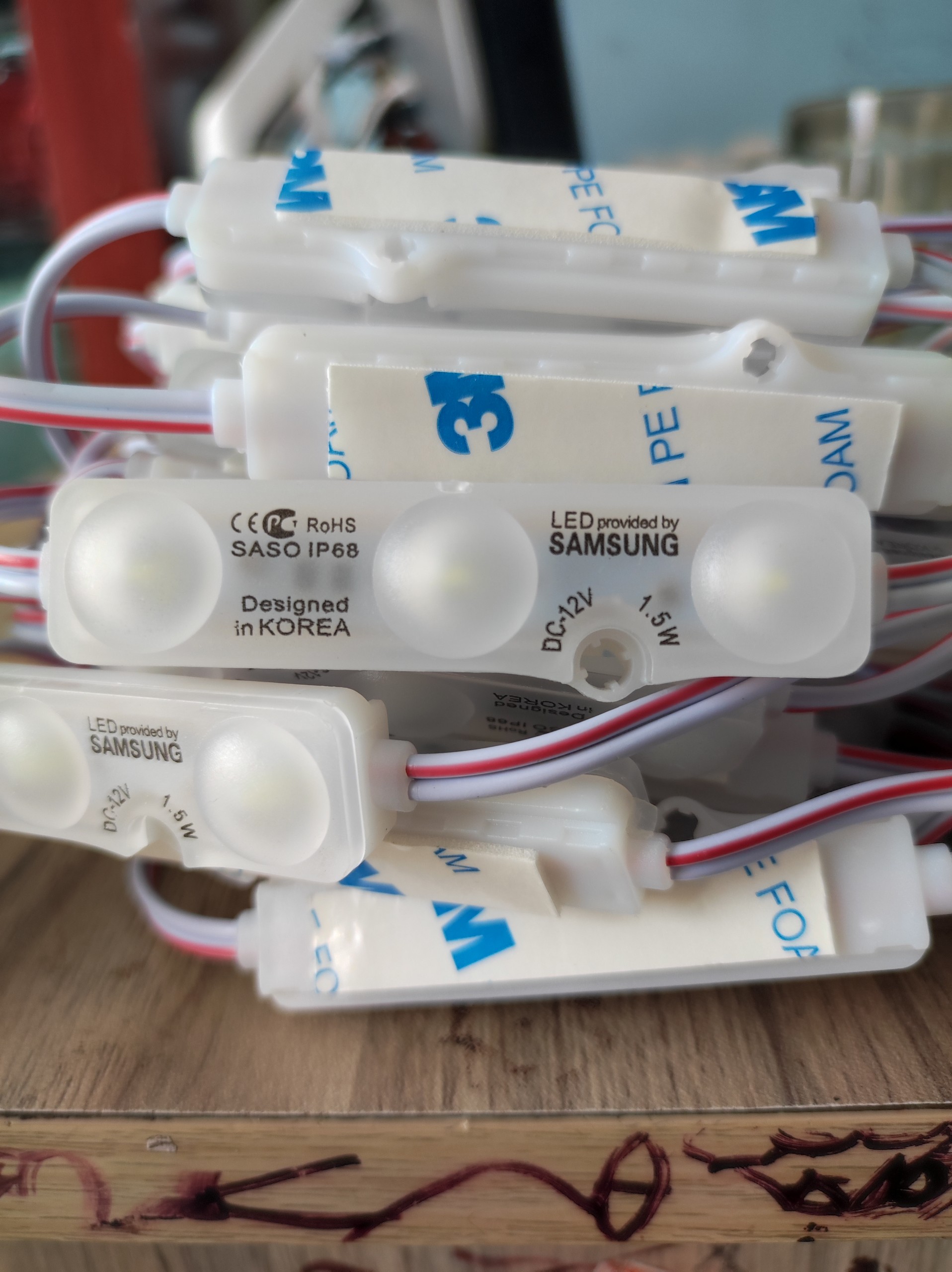 Led module 3 bóng samsung saso kiểu dáng hàn quốc ip68