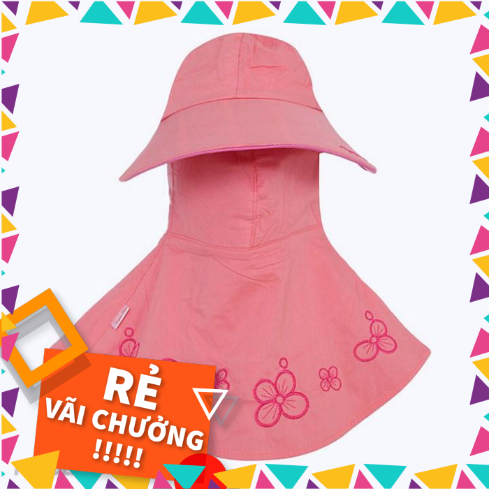 Khẩu trang mũ chống nắng vành rộng