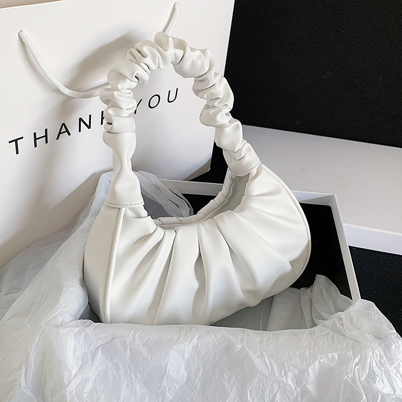 Túi xách nữ đeo vai kẹp nách quai nhún siêu xinh thời trang