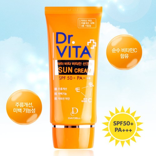 Kem chống nắng hàng nội địa hàn quốc dr vita 50g
