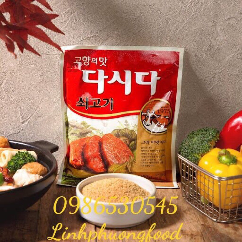 Hạt nêm thịt bò hàn quốc 1kg