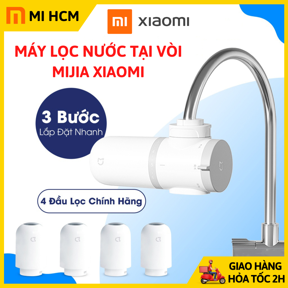 Máy Lọc Nước Tại Vòi Xiaomi Mijia MUL11 - Kèm 4 Lõi Lọc Thay Thế 4 Cấp Độ Lọc 3 Chế Độ Nước - Lọc chất độc một cách hiệu quả