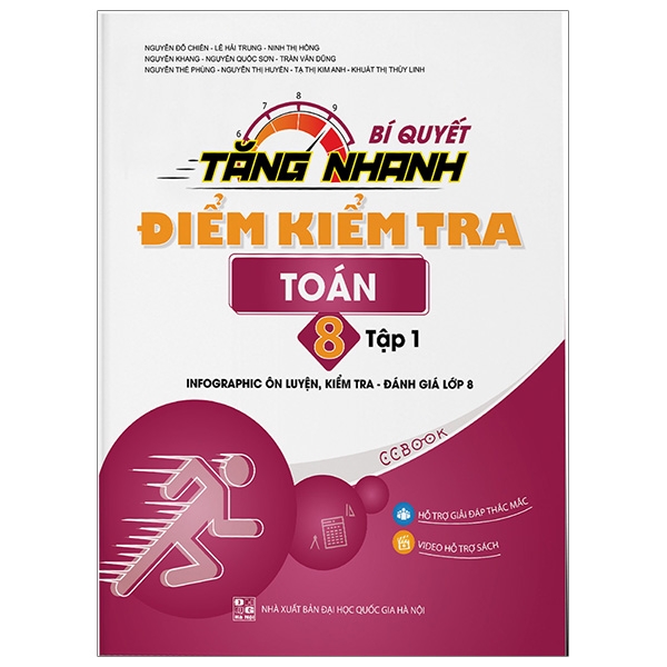 Fahasa - bí quyết tăng nhanh điểm kiểm tra - toán 8 - tập 1