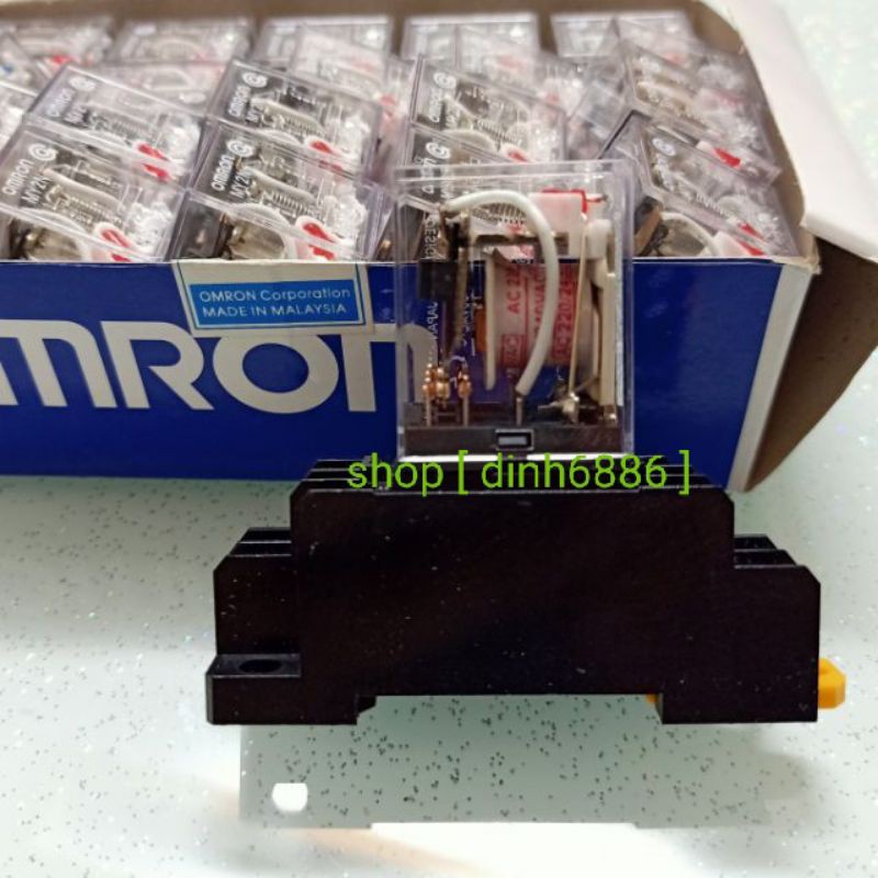 Rơ le, relay trung gian 8 chân MY2N 220V