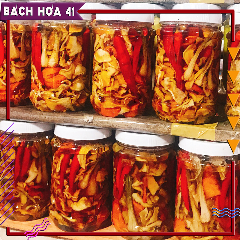 Dưa món Huế giòn ngon, mặn, ngọt nhà làm 600g