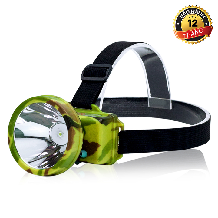 Đèn pin đội đầu siêu sáng chống nước 2 chế độ led ckv-3a - hàng chính hãng