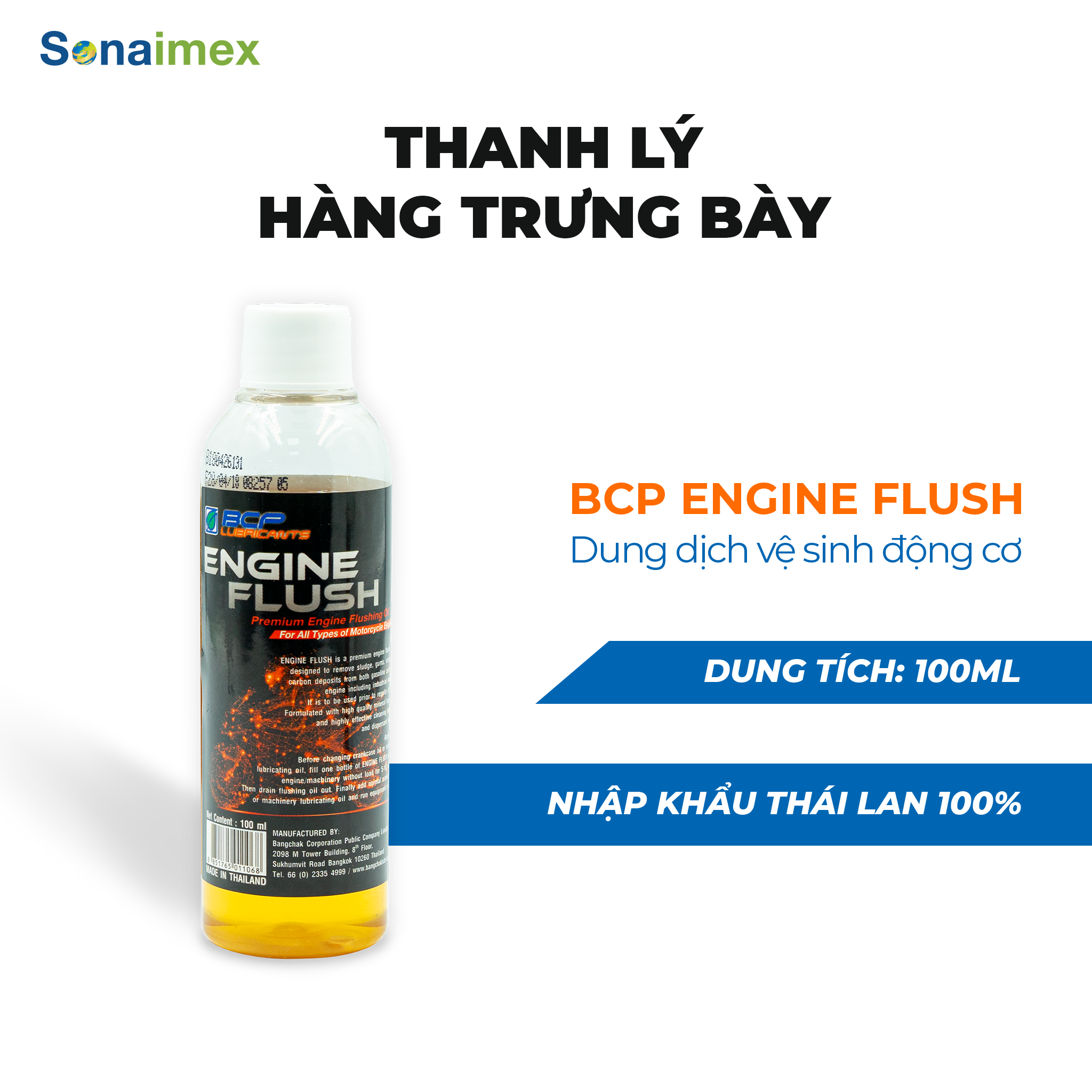 Súc động cơ xe máy, vệ sinh động cơ xe máy, dung dịch vệ sinh động cơ xe máy, súc rửa động cơ xe máy thái lan engine flush 100ml siêu sạch, an toàn