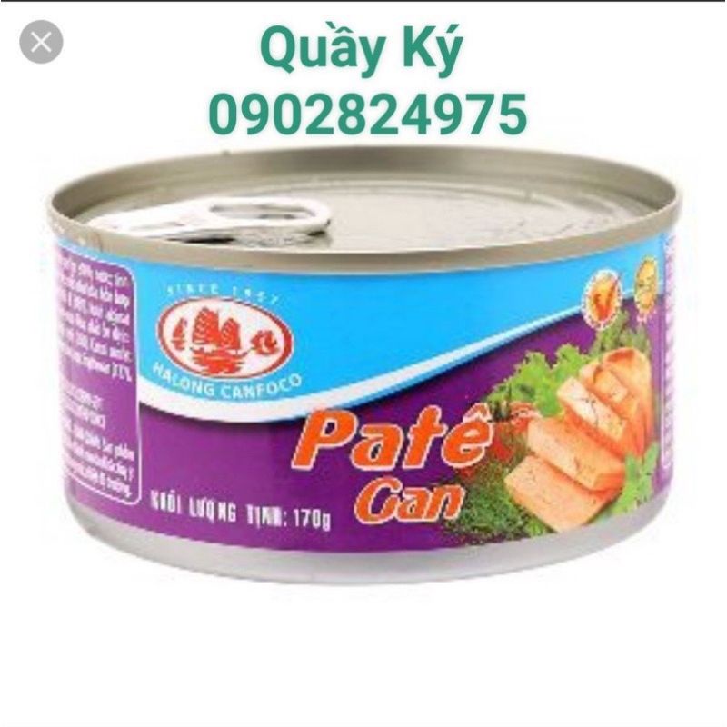 Pate gan heo hạ long - hộp 150gr