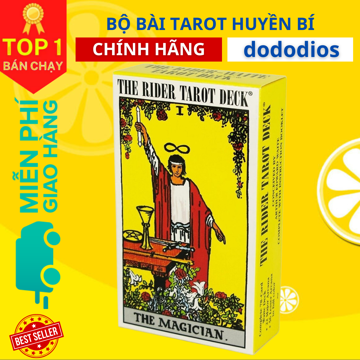 Bộ Bài Tarot Bói Smith Waite Tarot Cao Cấp