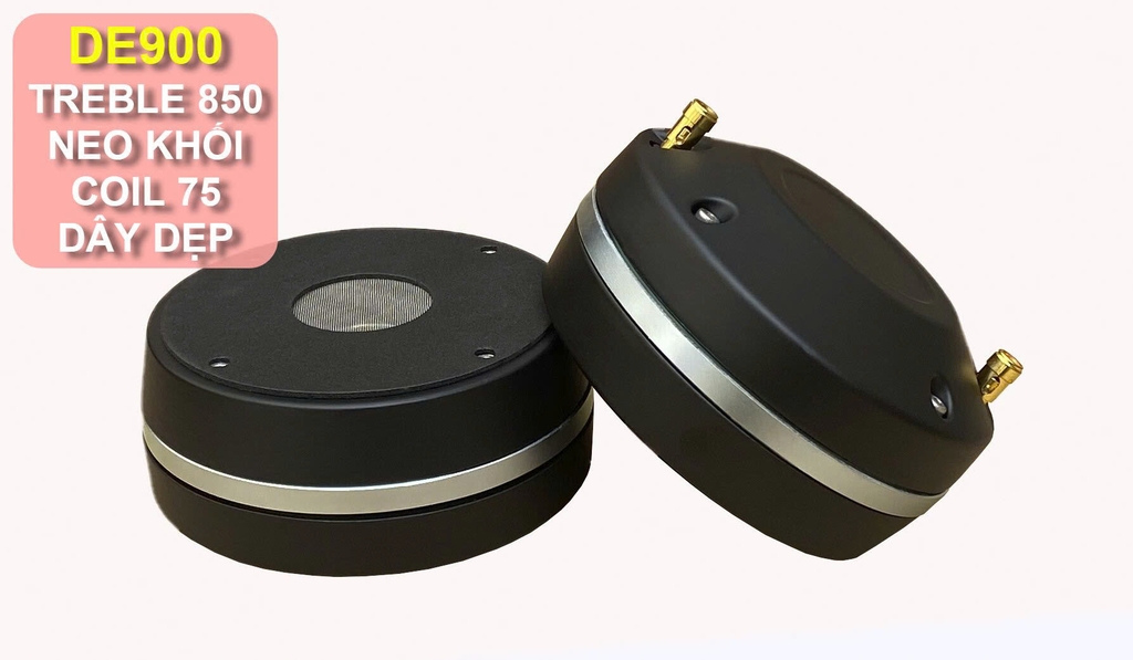 Loa treble rời 850 BC neo khối coil 75 - dây dẹp DE900 - chất âm sáng, bền bỉ