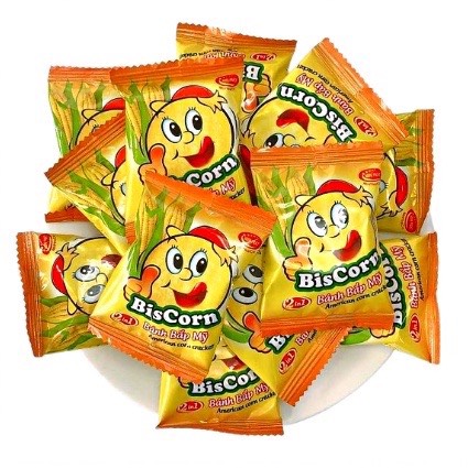 1kg bánh quy bắp mỹ biscorn