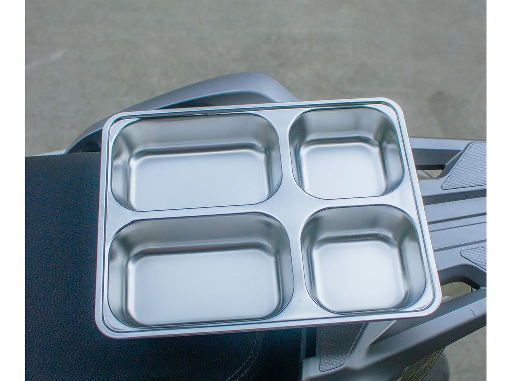 Freeship max- khay cơm inox 4 ngăn sâu lòng hàn quốc giá rẻ