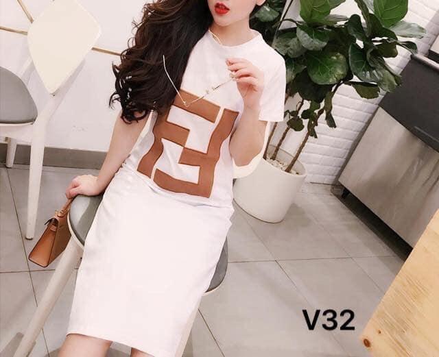 [HCM]đầm suông FF dáng rộng dài - bigsize - màu trắng