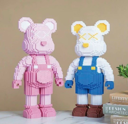 Bộ xếp hình lego bearbrick 2200 chi tiết sz 35cm