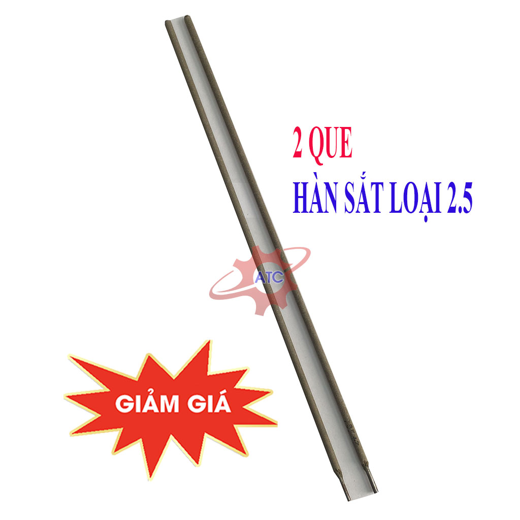 Que hàn sắt 2.5mm dùng cho máy hàn que
