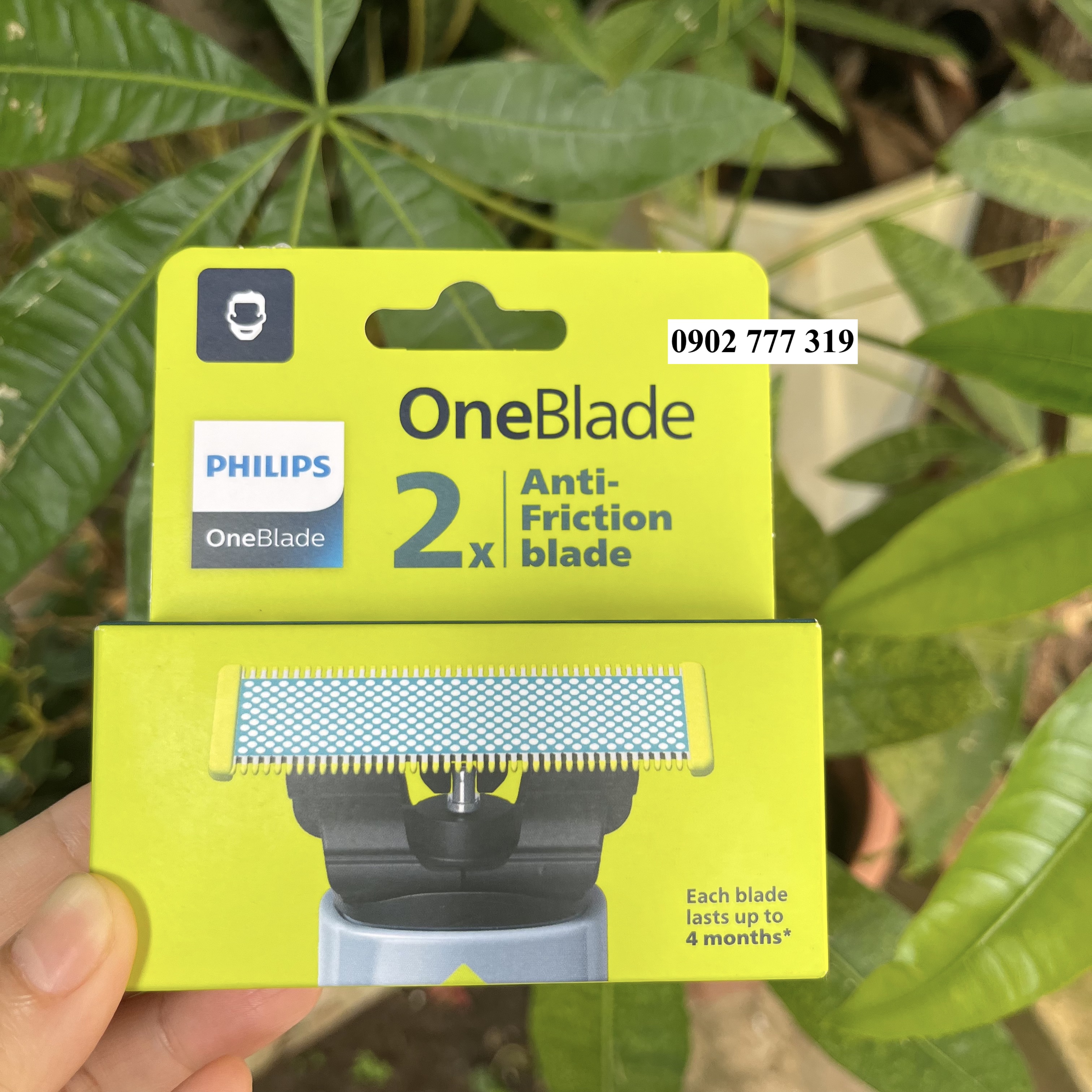 Lưỡi cạo thay thế máy cạo râu OneBlade. Made in Germany