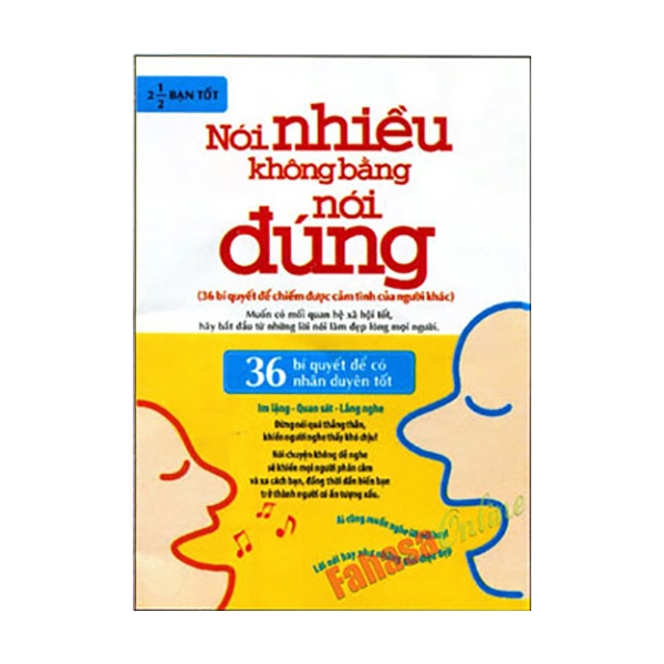 Fahasa - Nói Nhiều Không Bằng Nói Đúng